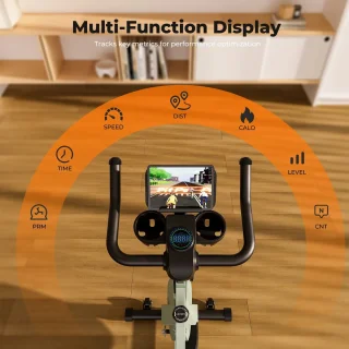 Aafinity Hometrainer Fiets Zwart