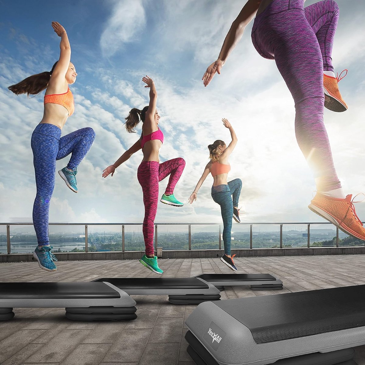 Wat vinden we goed aan de Aerobic Step Platform met Risers - Antislip Step Board