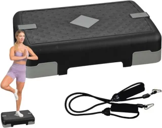 Aerobic Trainer Fitness Step 45 cm Grijs