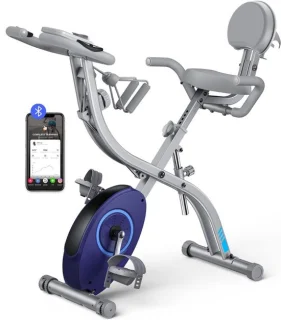AHD hometrainer fiets - zilver