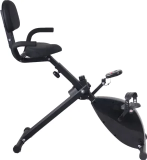 AJ-Sports Desk Bike Stoelfiets met Rugleuning en LCD Scherm
