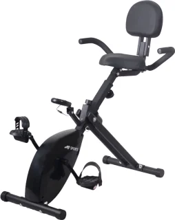 AJ-Sports Desk Bike Stoelfiets met Rugleuning en LCD Scherm