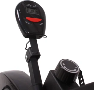 AJ-Sports Desk Bike Stoelfiets met Rugleuning en LCD Scherm