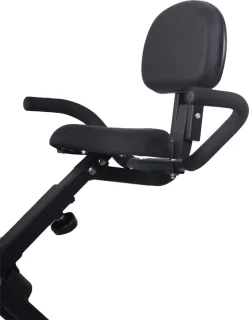 AJ-Sports Desk Bike Stoelfiets met Rugleuning en LCD Scherm