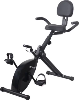 AJ-Sports Desk Bike Stoelfiets met Rugleuning en LCD Scherm