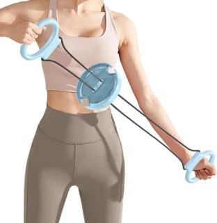 Armtrainer Inklapbaar Trainingsapparaat - 76 cm - Blauw