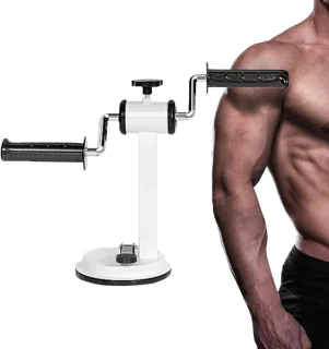Armtrainer met zwengel - krachttrainer bovenlichaam