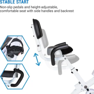 Azura Full Body Comfort Hometrainer Handbike