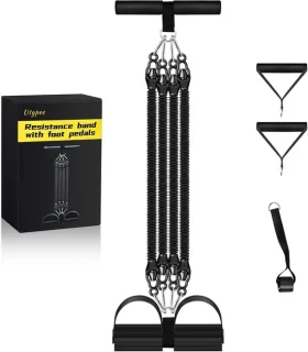 Been Trainer Fitnessapparaat 25x48 cm Zwart