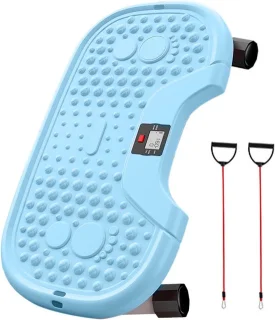 Been trainer oefenmachine stepper blauw