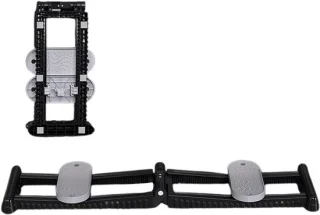 Beenspier trainer ski simulator - 113,5 cm - zwart