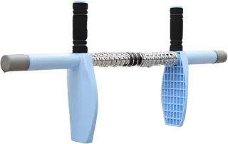 Beentrainer thuis 63 cm grijs