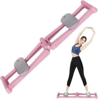 Beentrainingsapparaat ski simulator roze