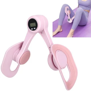 Bekkenbodem- en binnenkant-dijbeentrainer (Kegel/Thigh Master) – roze