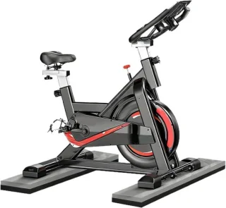 Binnenfietsmat set van 2 - zwart grijs