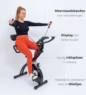 BluMill X-Bike Opvouwbare Hometrainer