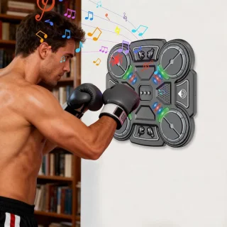 Boksmachine wandmontage trainer 30x26cm zwart