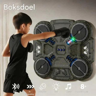 Boksmachine wandmontage trainer 30x26cm zwart