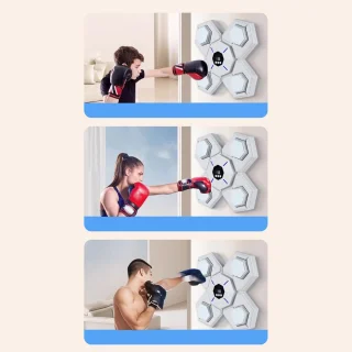 Boksmachine wandmontage zwart