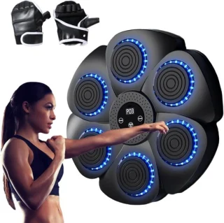 Boksmachine wandtrainer boksen zwart