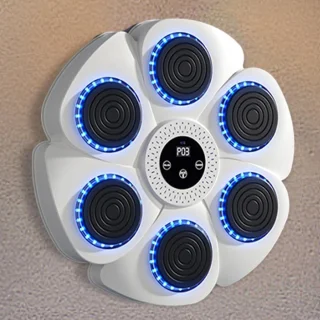 Boxmachine Muziek Bokstrainer Wandmontage 40 cm Wit