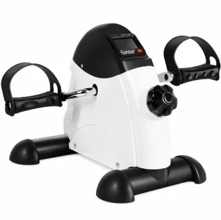 BSS Stoelfiets Mini Oefenfiets - Pedaaltrainer - Wit/Zwart