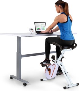 De CAPITAL SPORTS Azura Desk Bike - Hometrainer in één oogopslag