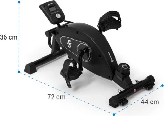 Capital Sports Crius Bluetooth mini-bike zwart