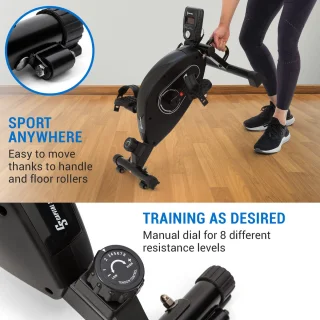 Capital Sports Crius Bluetooth mini-bike zwart