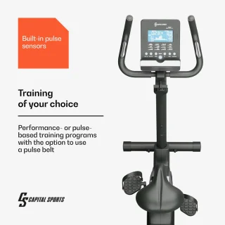 Capital Sports Crosstrainer Hometrainer Zwart