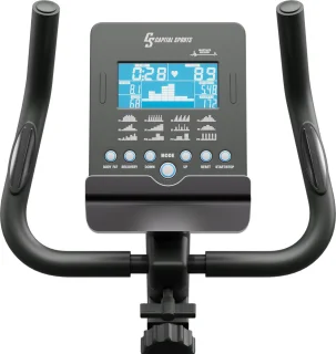 Capital Sports Crosstrainer Hometrainer Zwart