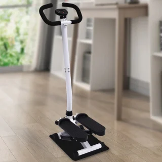 Cellista LCD mini fitness stepper met handvat