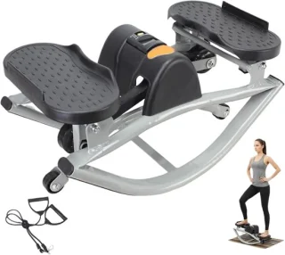 compacte hometrainer mini stepper 50x25x25 cm