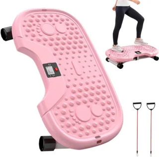 Compacte Stepper Hometrainer - Roze