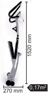 Compacte stepper voor thuistraining