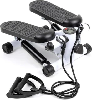Compacte stepper zwart