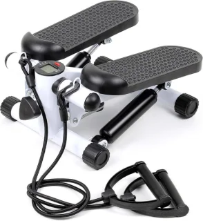 Compacte stepper zwart