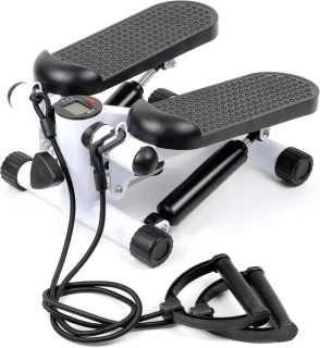 Compacte stepper - zwart