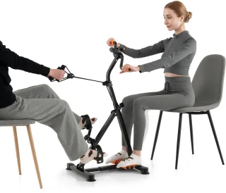 De COSTWAY Sport Coach Pedaltrainer arm- en beentrainer in één oogopslag