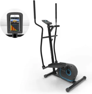 Crosstrainer 12 kg vliegwiel - Zwart