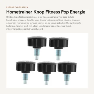 Dailygoods hometrainer knop 5 stuks