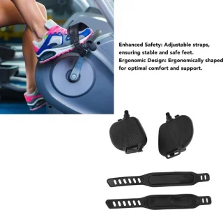 Dailygoods hometrainerpedalen met riemen