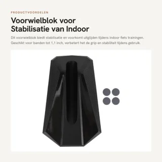 Dailygoods voorwielblok fietsstandaard