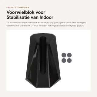 Dailygoods voorwielblok fietsstandaard