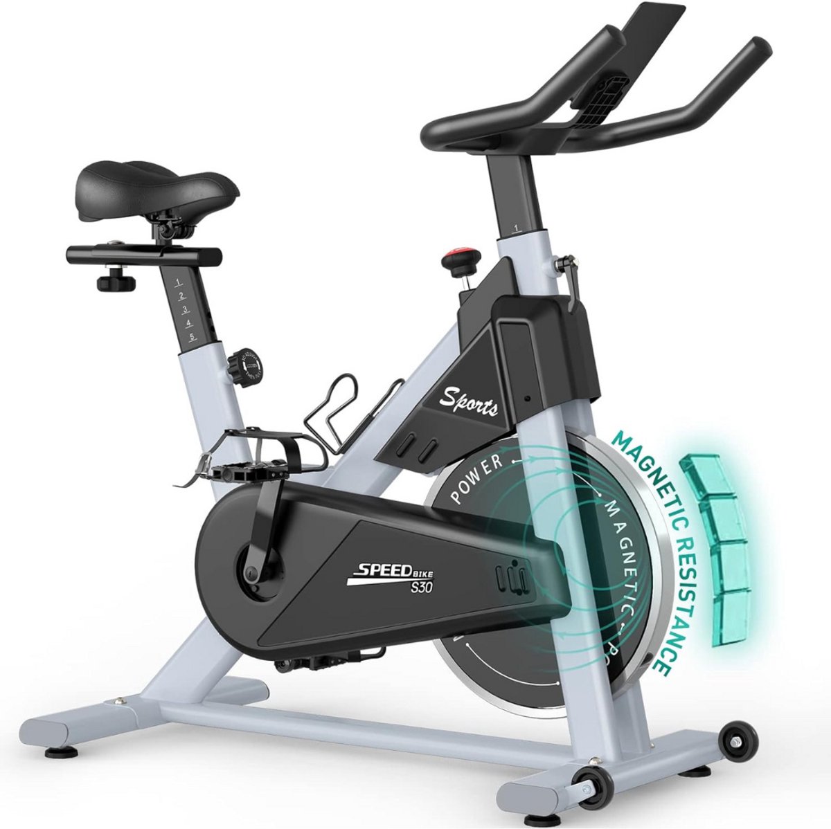 De DailySupplies Spinningfiets Hometrainer Fitbike in één oogopslag