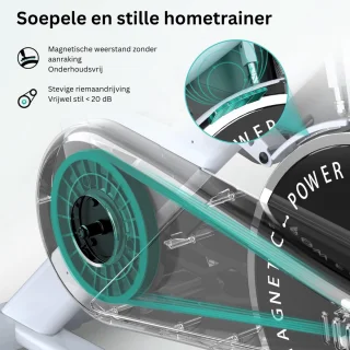 DailySupplies Spinningfiets Hometrainer Fitbike