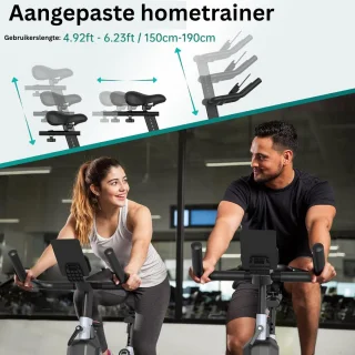 DailySupplies Spinningfiets Hometrainer Fitbike