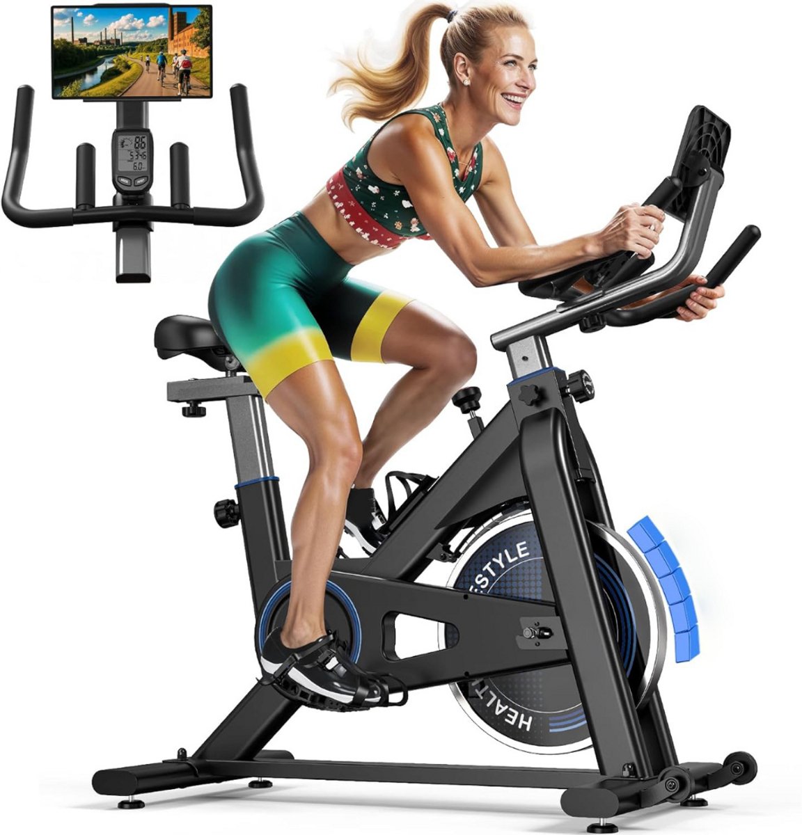 De DailySupplies Spinningfiets Hometrainer in één oogopslag