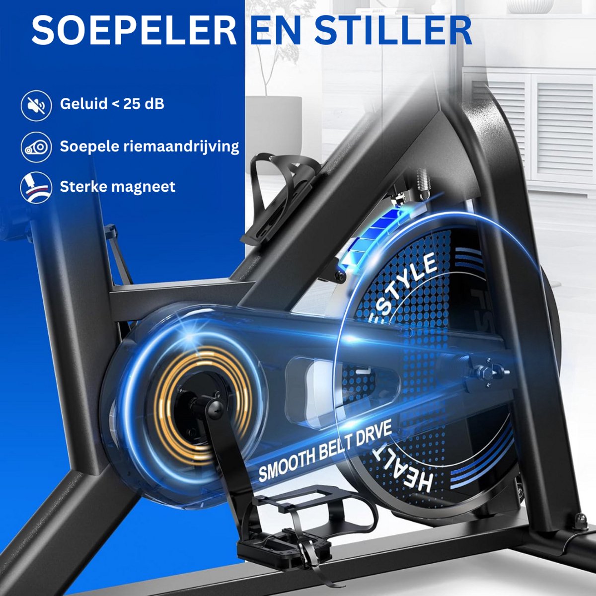 Wat vinden we goed aan de DailySupplies Spinningfiets Hometrainer