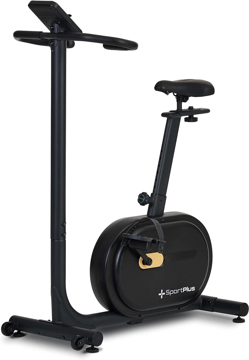 De Design hometrainer 2022 met magneetrem en hartslagmeting in één oogopslag
